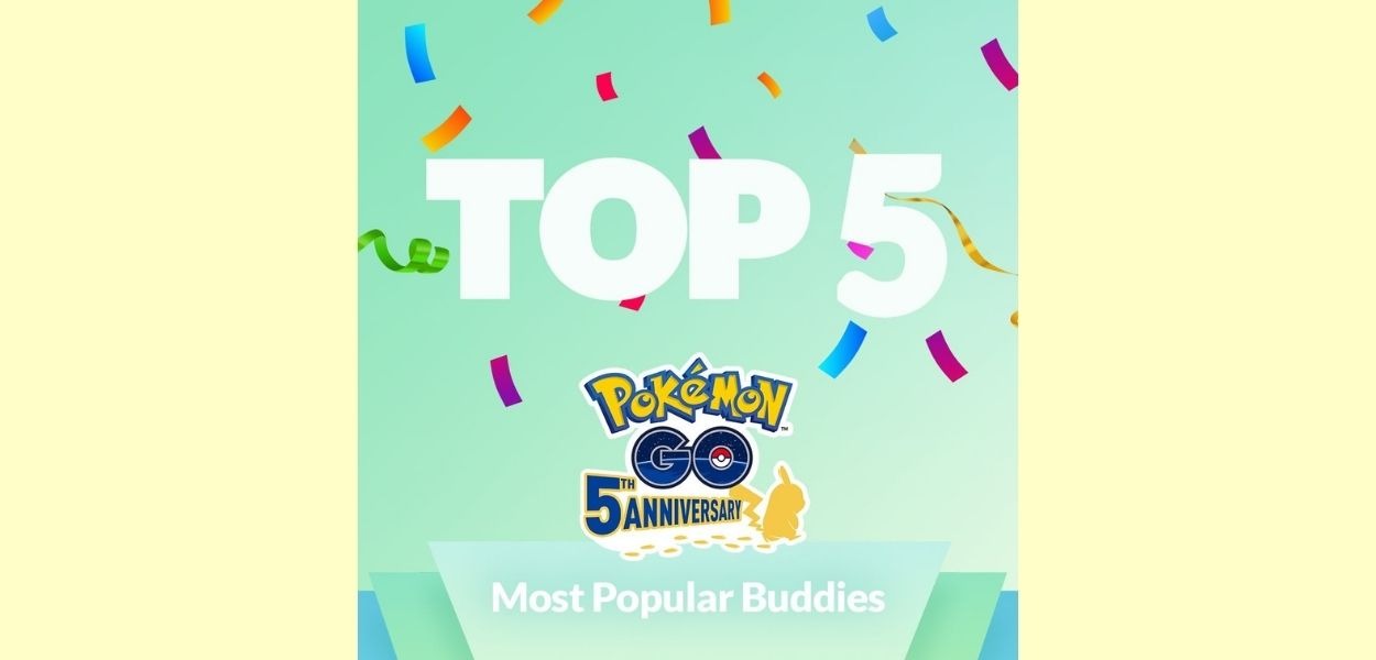 Svelati i 5 Pokémon più utilizzati come compagni in Pokémon GO