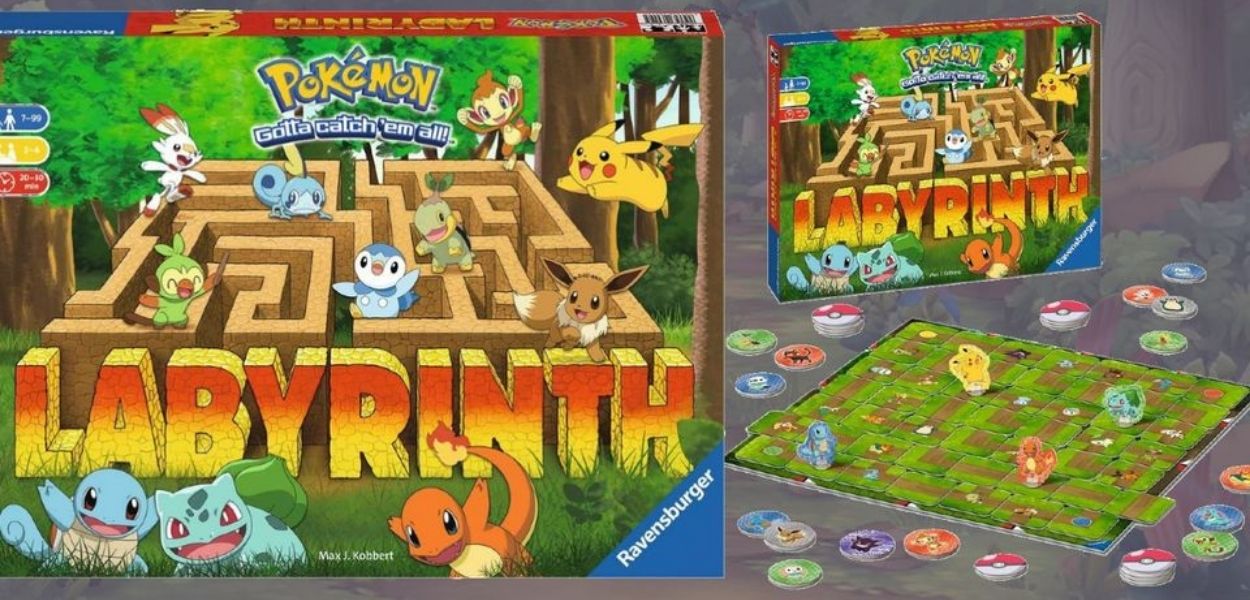 Labirinto, il celebre gioco da tavolo, arriva in versione Pokémon