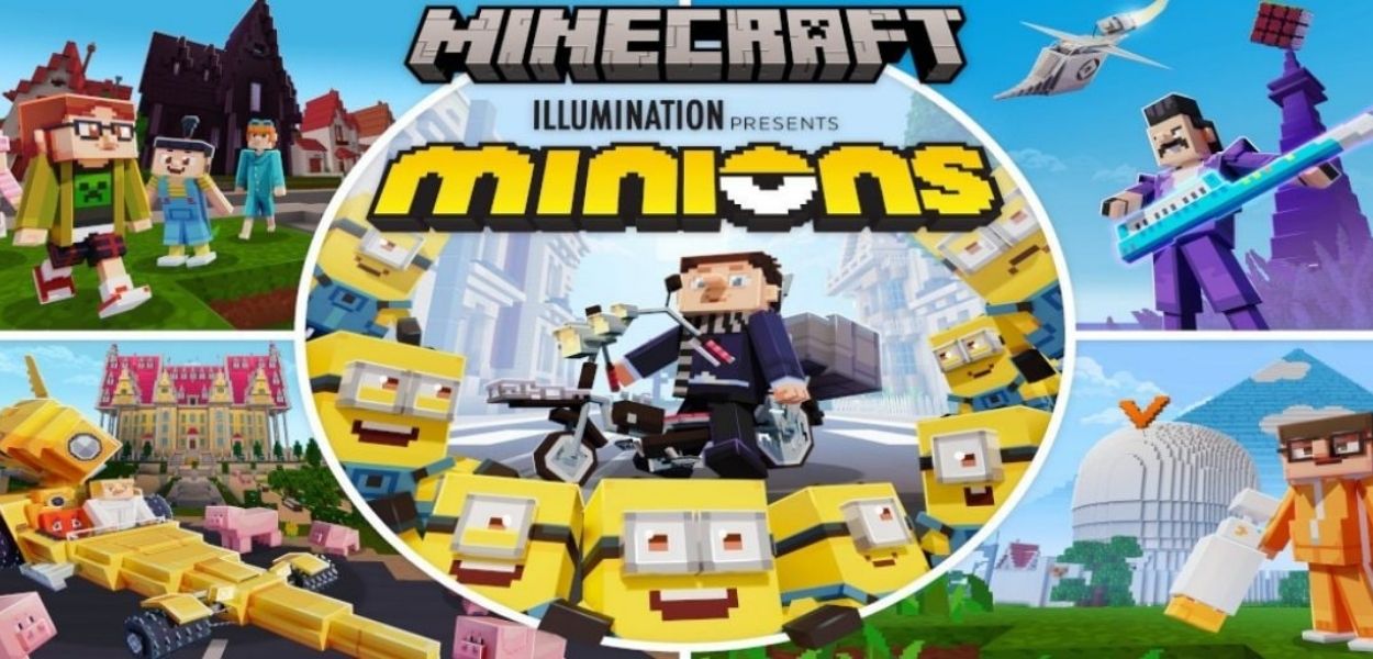 Minions e Minecraft insieme per un nuovo DLC