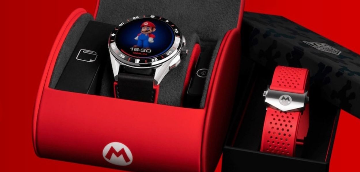 Svelato lo speciale orologio TAG Heuer di Super Mario