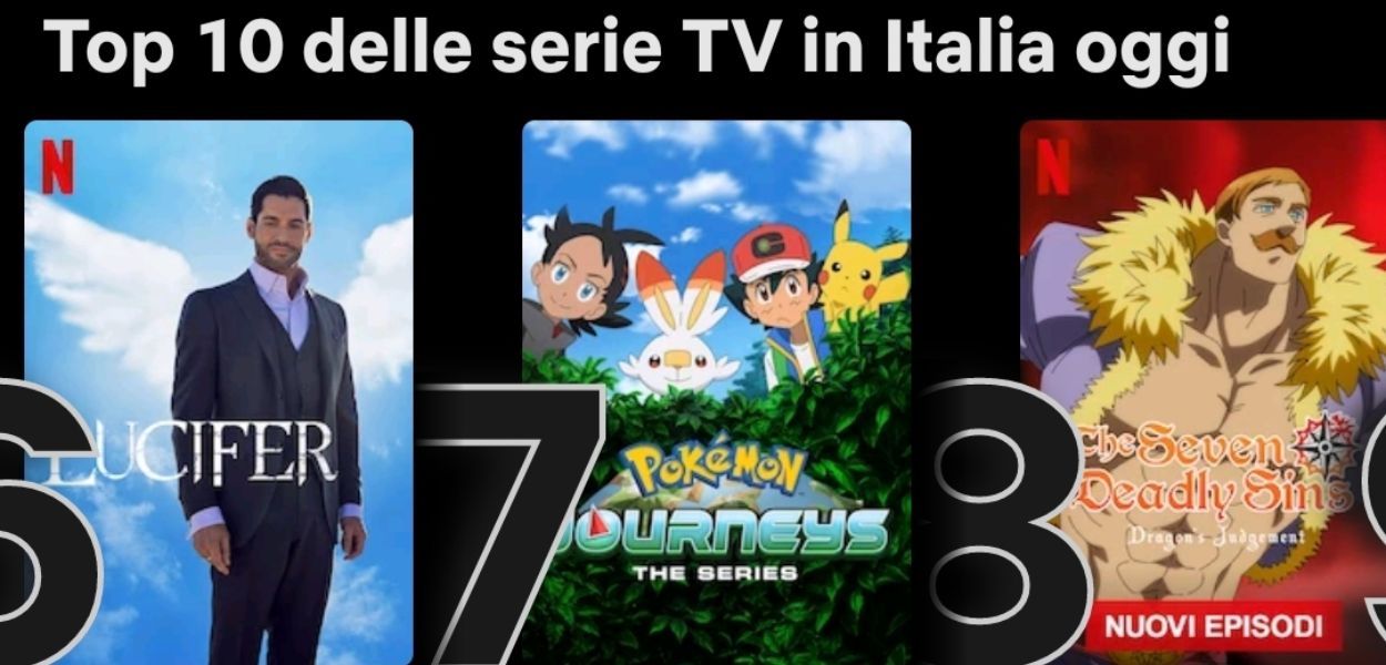 Esplorazioni Pokémon è nella top 10 dei più visti su Netflix Italia