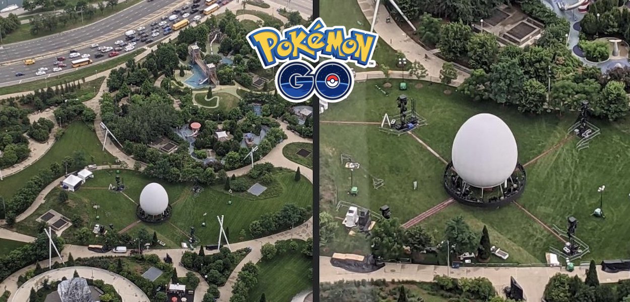 Un Uovo gigante compare a Chicago per il Pokémon GO Fest: in arrivo MegaMewtwo?