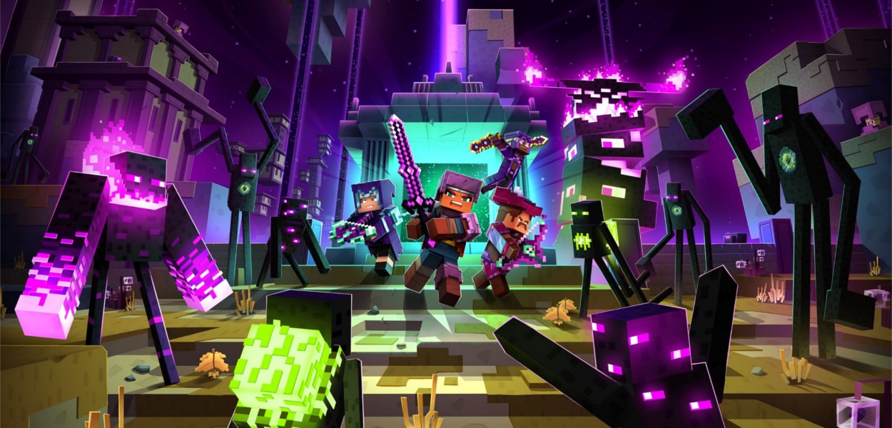 Minecraft: in arrivo nuovi contenuti di Sonic e il DLC Echoing Void per Dungeons