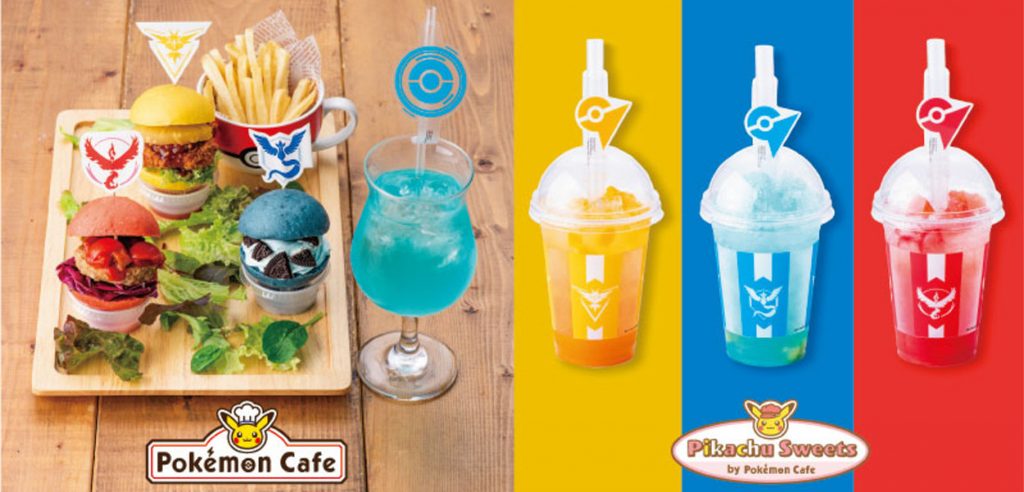 Pokémon Café menu