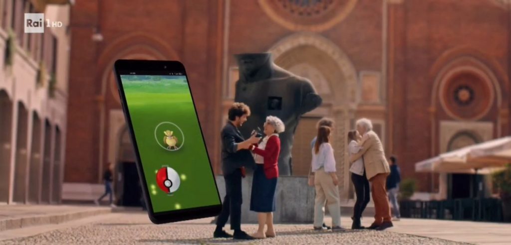 pubblicità Pokémon GO