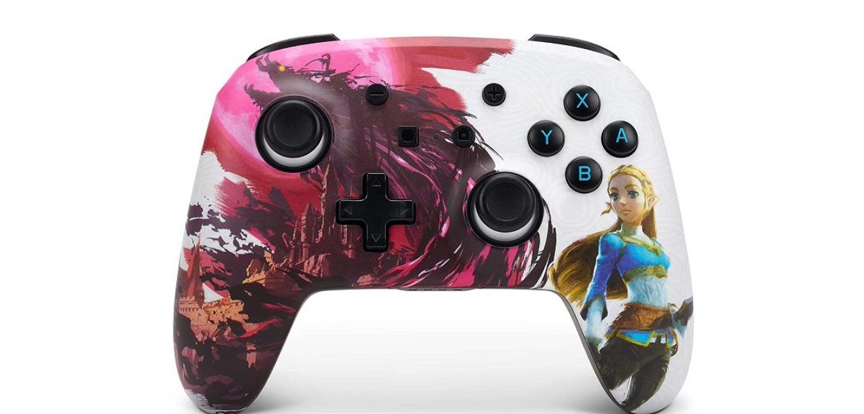 PowerA presenta un controller per Switch ispirato alla luna di sangue di Zelda