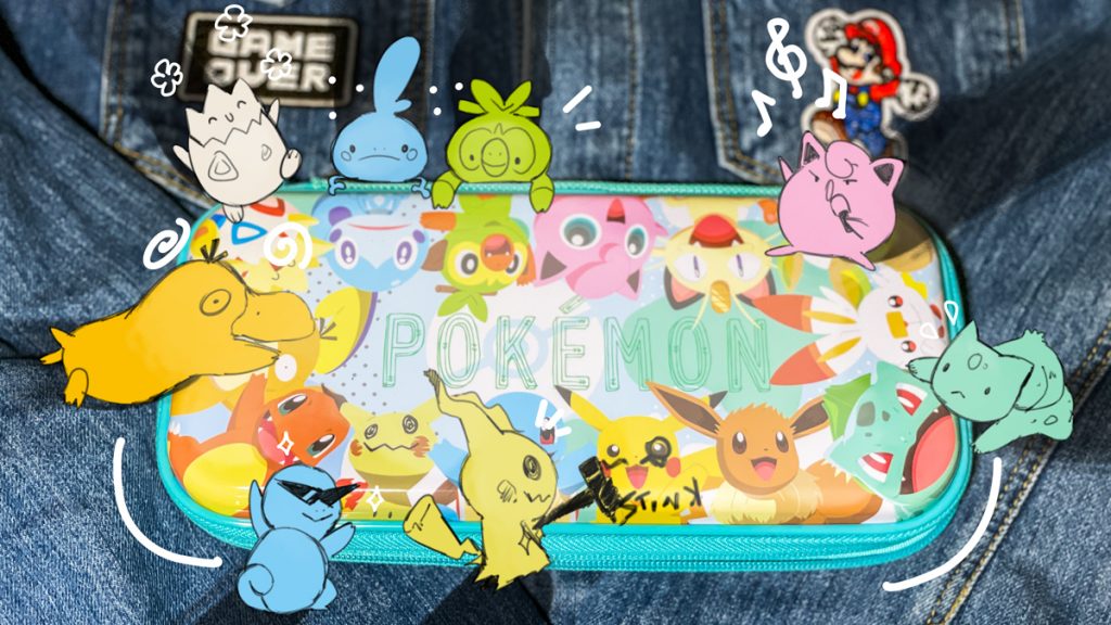 Custodia HORI premium pikachu & friends