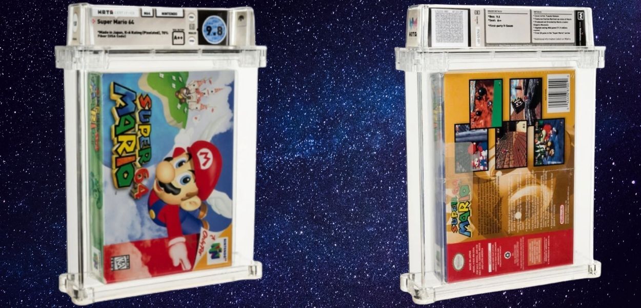Una copia sigillata di Super Mario 64 è stata venduta per 1,56 milioni di dollari