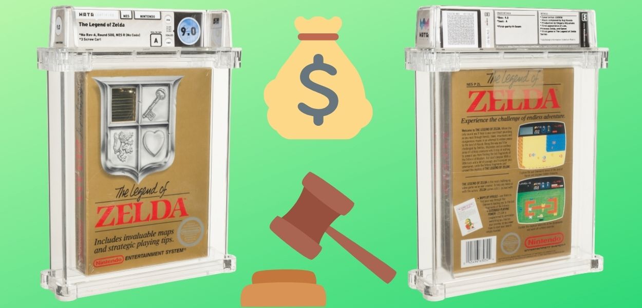 Una copia sigillata del primo The Legend of Zelda è all'asta per più di 100.000 dollari