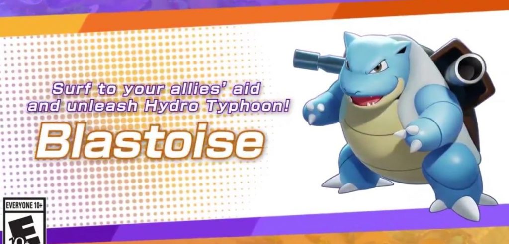 Blastoise Pokémon Unite