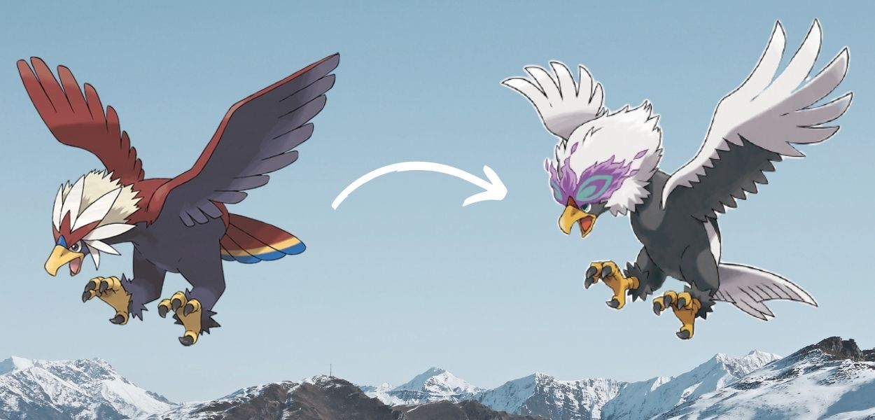 Braviary di Hisui, il Pokémon Baldogrido dagli incredibili poteri psichici