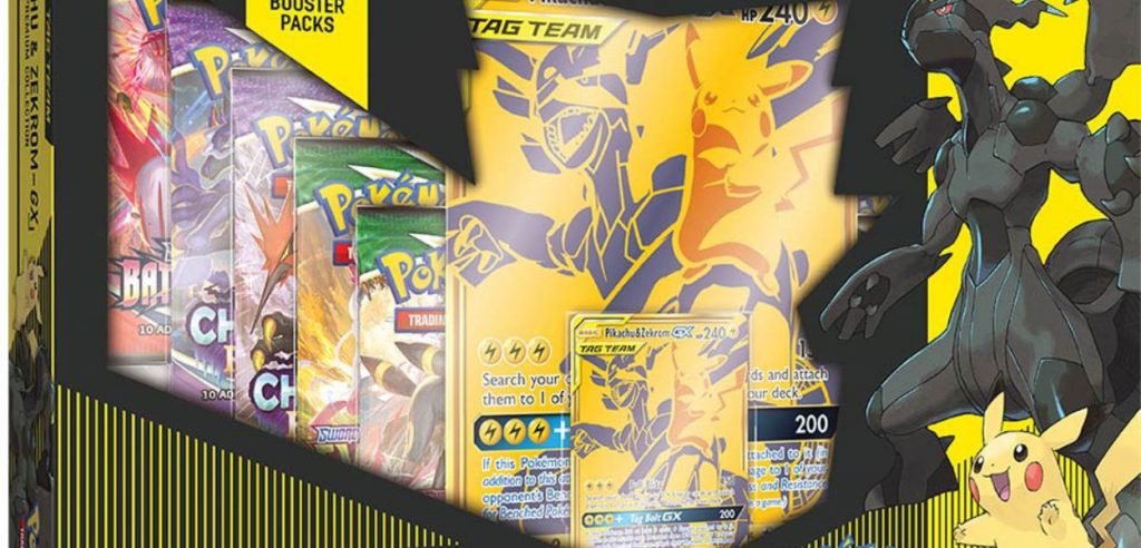 Pikachu e Zekrom GX Premium Collection