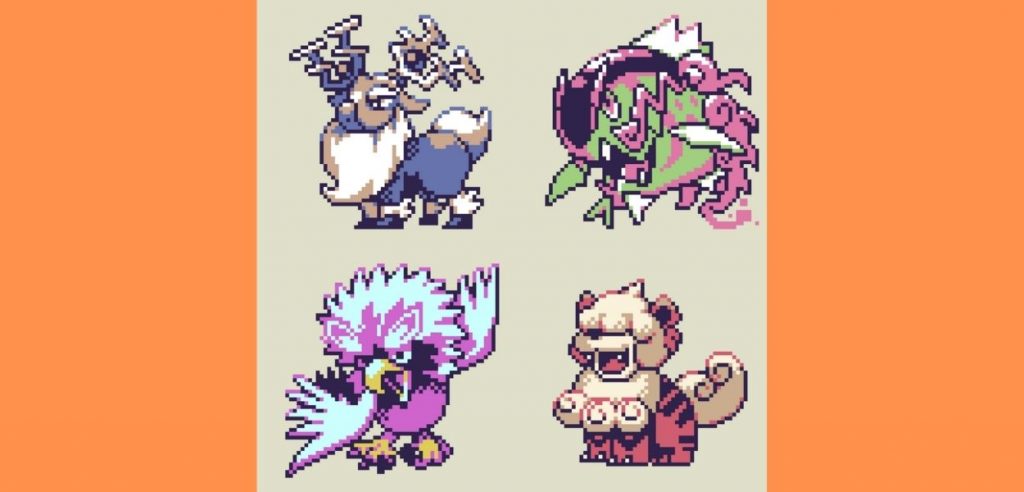 Pixel Art Pokémon Hisui
