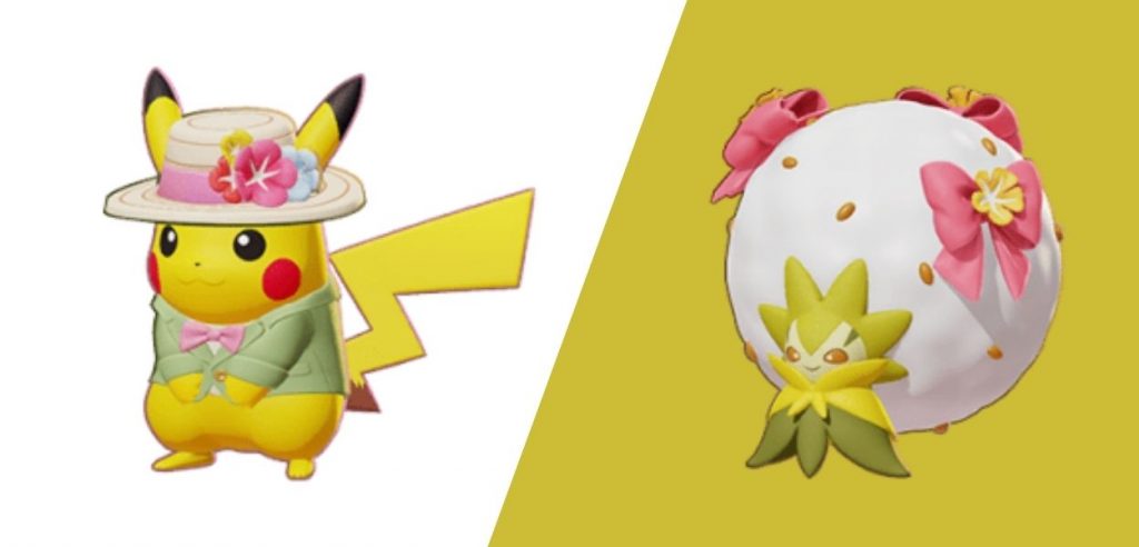 Pokémon Unite Eldegoss Pikachu