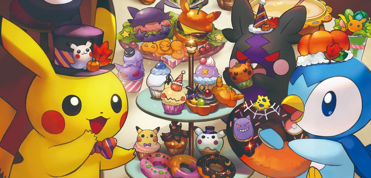 Il Pokémon Center e il Pokémon Café si preparano alla festa di Halloween