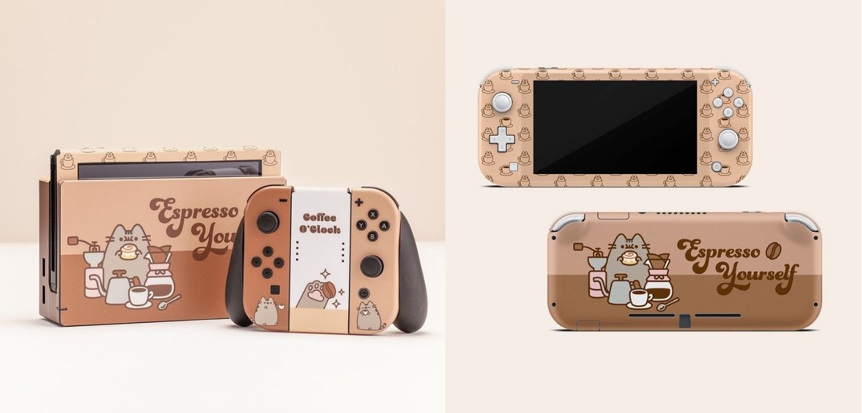 Pusheen arriva su delle skin per Nintendo Switch