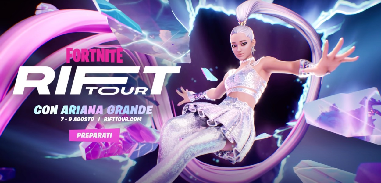 Ariana Grande terrà un concerto virtuale su Fortnite