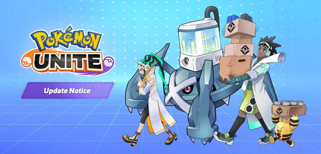 aggiornamento Pokémon Unite