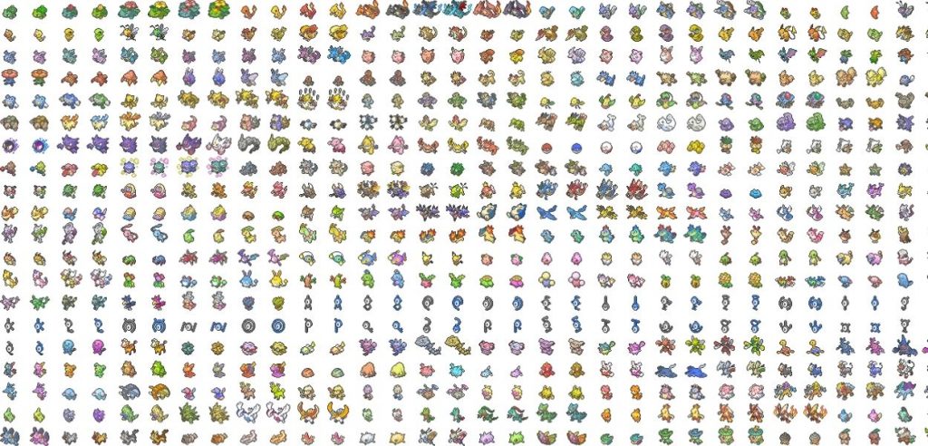 lista Pokémon hoenn kanto johto Pokédex Nazionale