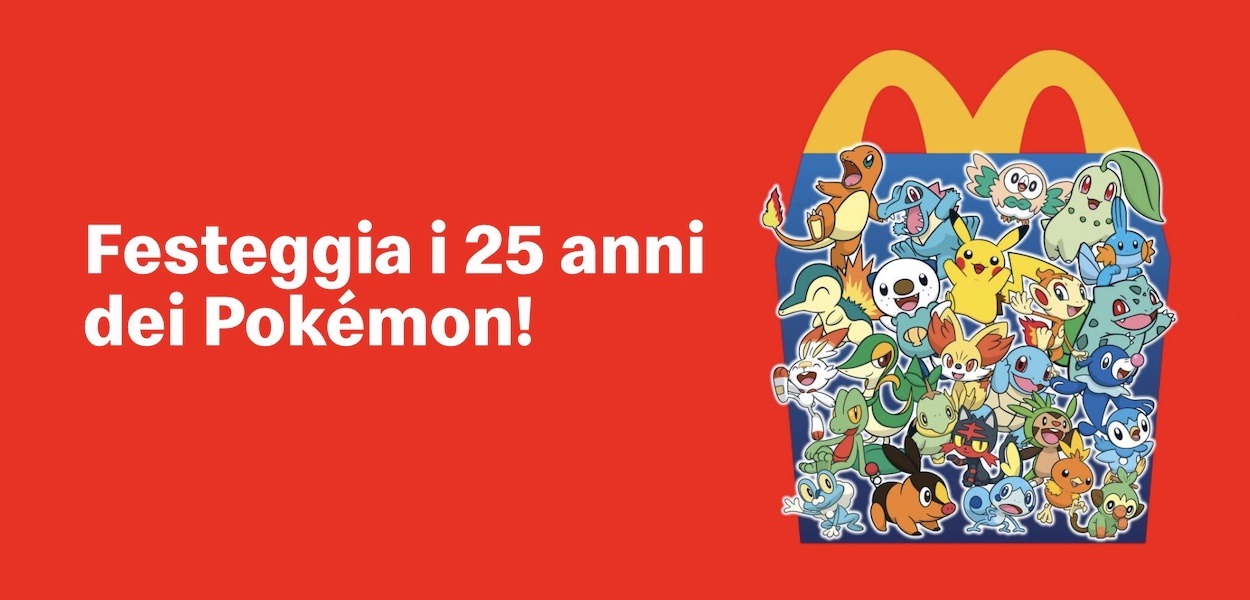Sono tornate le carte dei Pokémon negli Happy Meal dei McDonald’s italiani