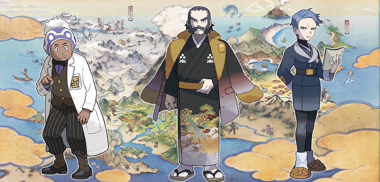 Svelati nuovi personaggi di Leggende Pokémon Arceus