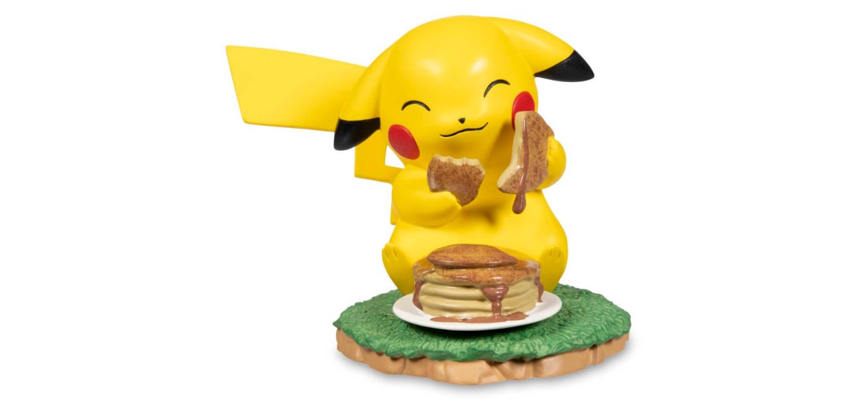 La statuetta di Pikachu affamato arriva nei Pokémon Center