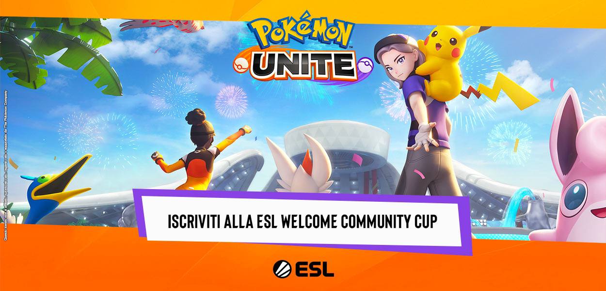 Annunciato il primo torneo competitivo italiano di Pokémon UNITE!