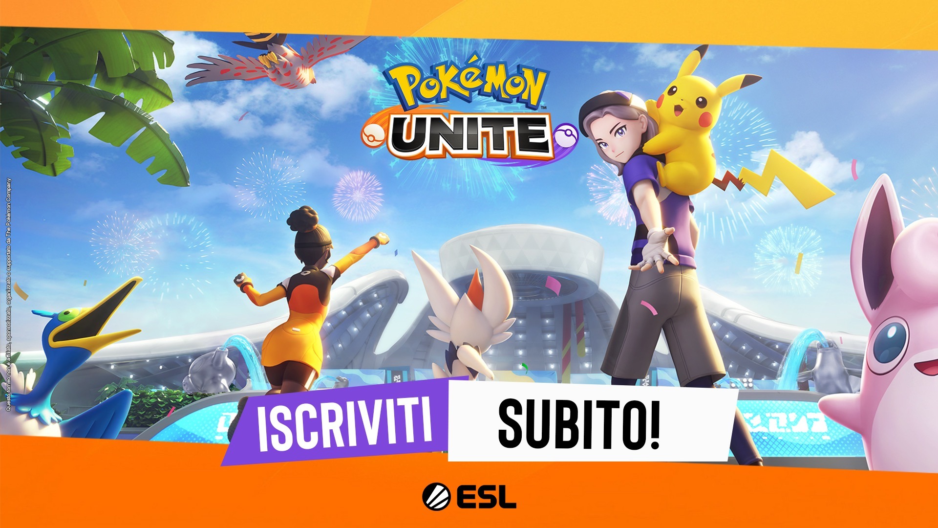 Annunciato un nuovo torneo competitivo italiano di Pokémon UNITE!