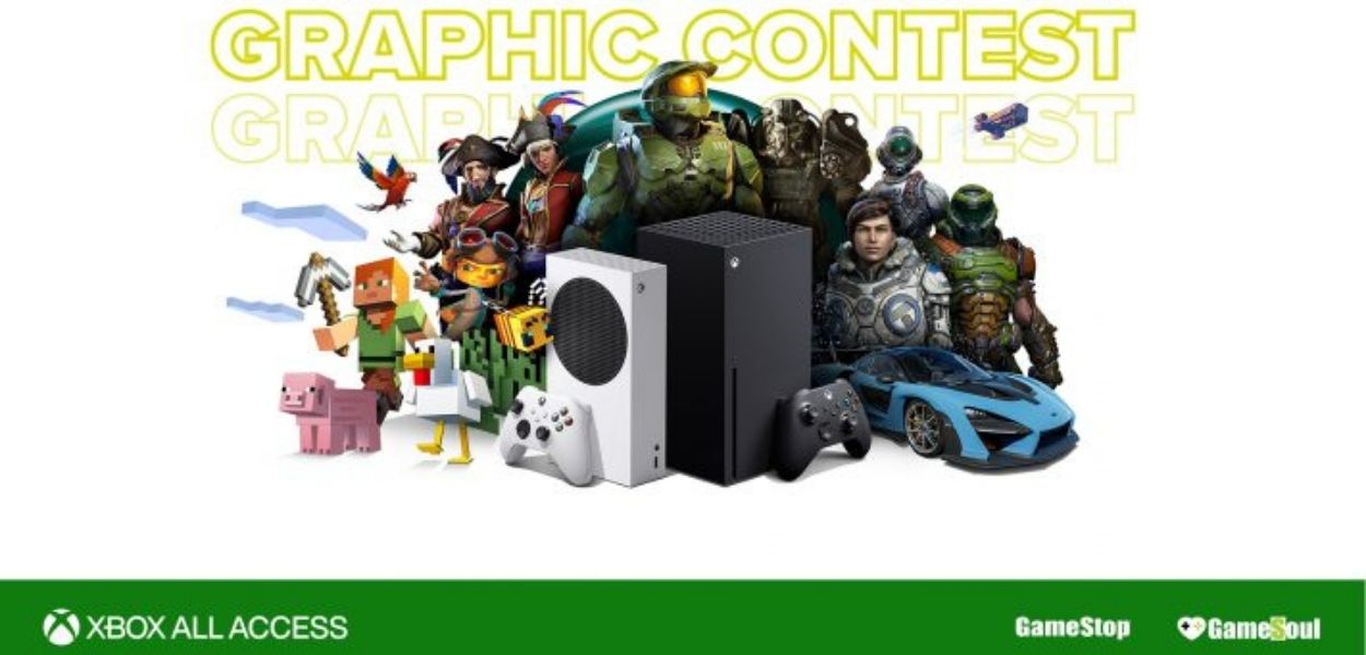 Partecipa al Graphic Contest di GameStop con Xbox All Access