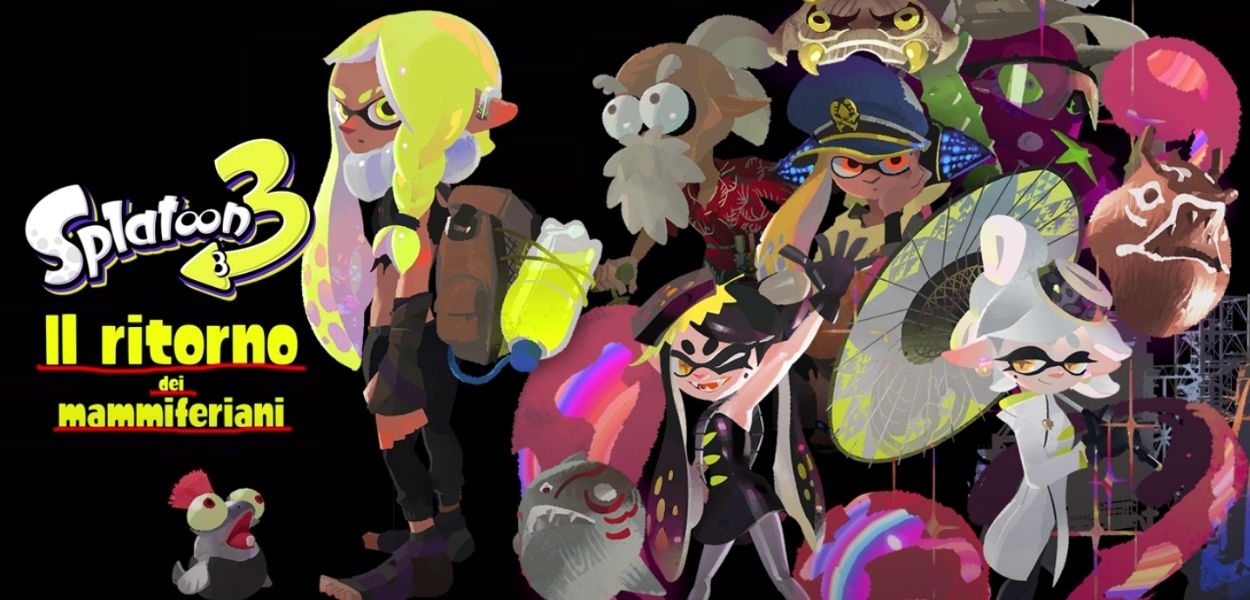 Annunciata la modalità storia di Splatoon 3 durante il Nintendo Direct