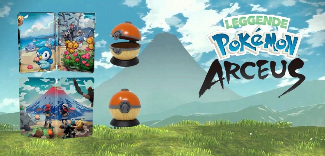 Amazon UK mostra i bonus pre-ordine di Leggende Pokémon: Arceus
