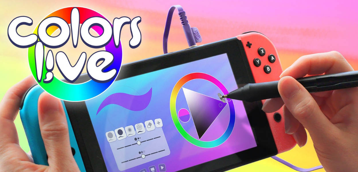 Colors Live, Recensione: disegnare bene su Nintendo Switch è possibile