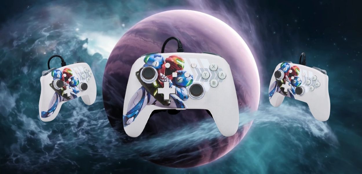 PowerA presenta il controller di Metroid Dread per Nintendo Switch