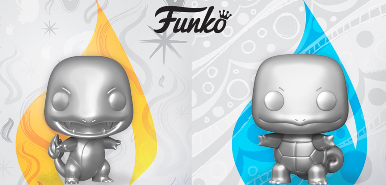 Funko Pop: svelati Pikachu e i Pokémon iniziali metallizzati