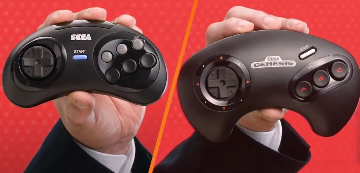 Il controller SEGA Mega Drive per Switch avrà più pulsanti in Giappone