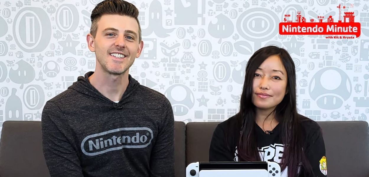 I ragazzi di Nintendo Minute unboxano la nuova Nintendo Switch modello OLED