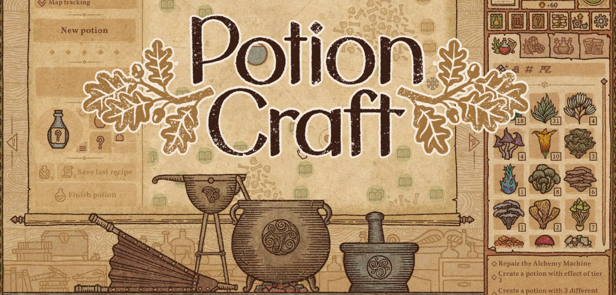 Potion Craft, Anteprima: esperimenti alchemici in pieno stile medievale