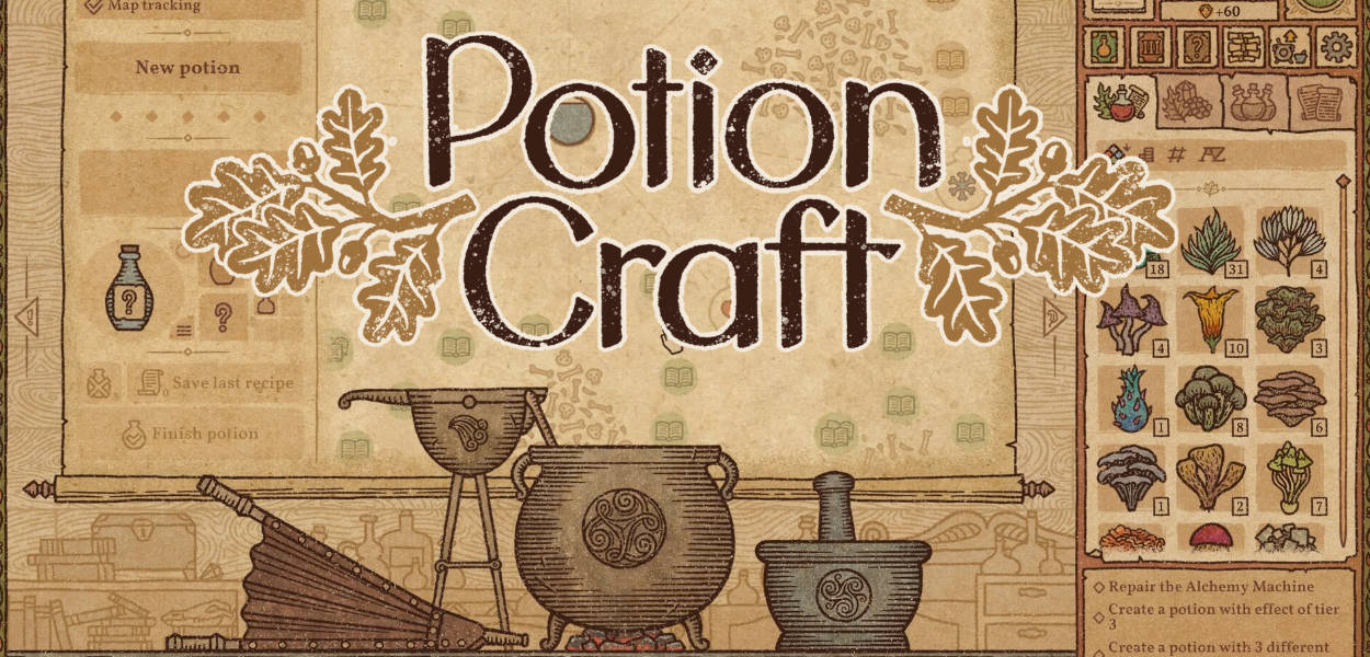 Potion Craft, Recensione: alchimista si diventa giocando tra manoscritti virtuali