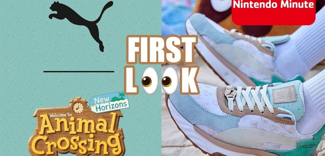 Nintendo Minute svela i dettagli della collezione PUMA dedicata ad Animal Crossing