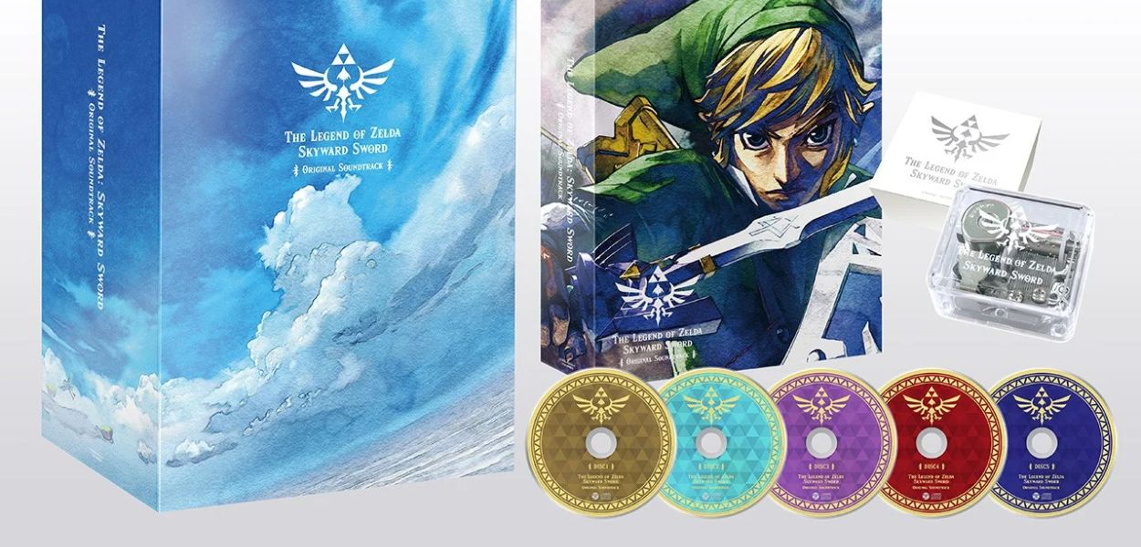 La colonna sonora di Zelda: Skyward Sword arriva in una bellissima confezione
