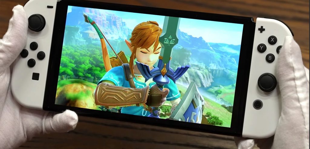 Switch OLED Unboxing