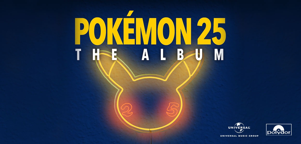 Ascolta gratuitamente tutti i brani dell'album Pokémon 25