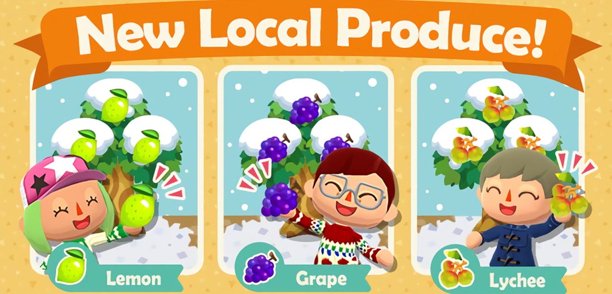 Nuovi frutti in arrivo su Animal Crossing: New Horizons?