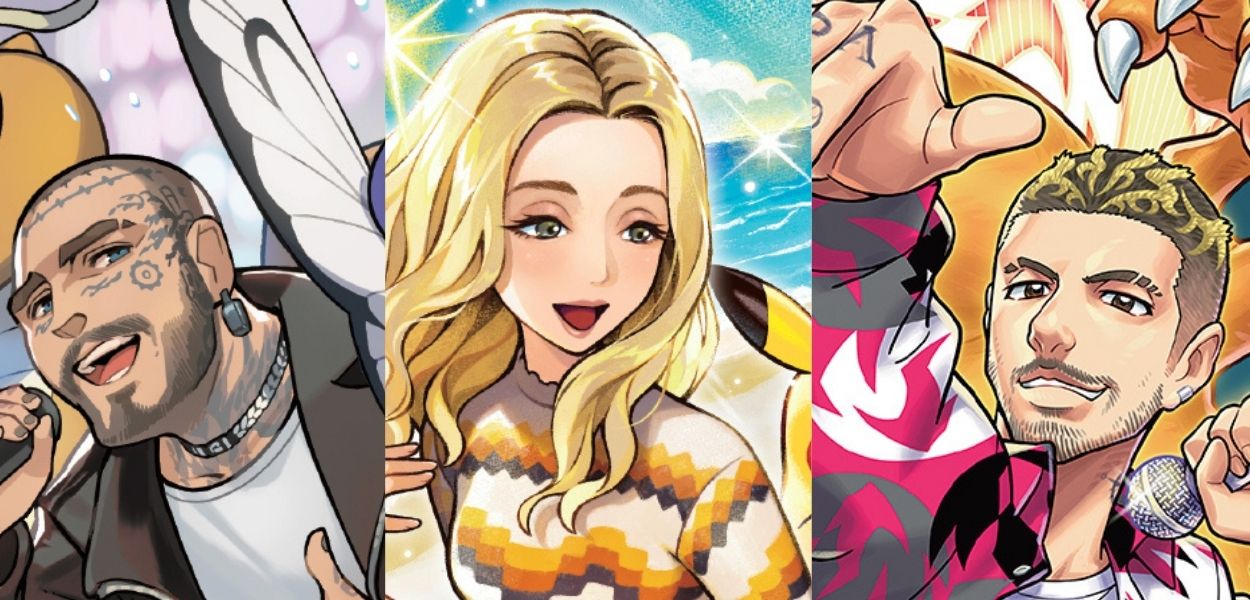 Post Malone, Katy Perry e J. Balvin protagonisti delle carte Pokémon promozionali