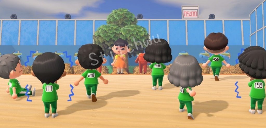 animal crossing squid game