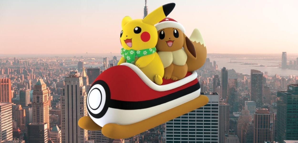 Un pallone gigante di Pikachu ed Eevee parteciperà alla parata per il Giorno del Ringraziamento a New York