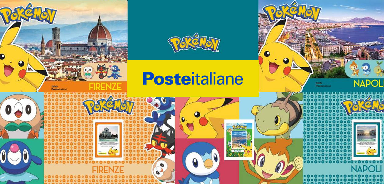 Poste Italiane celebra i 25 anni di Pokémon con le cartelle filateliche dedicate