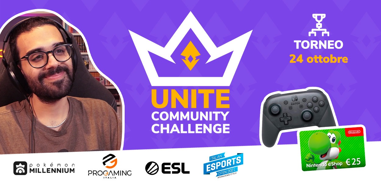 Unite Community Challenge: Dario Moccia si unisce alla lotta!