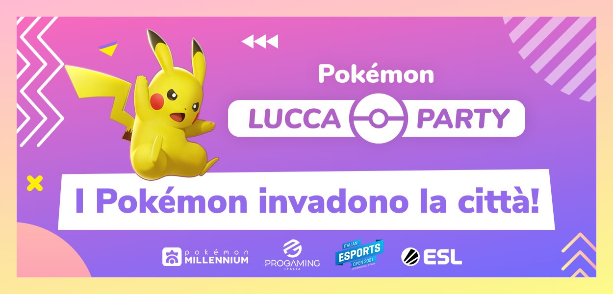 I Pokémon invadono il Lucca Comics & Games 2021