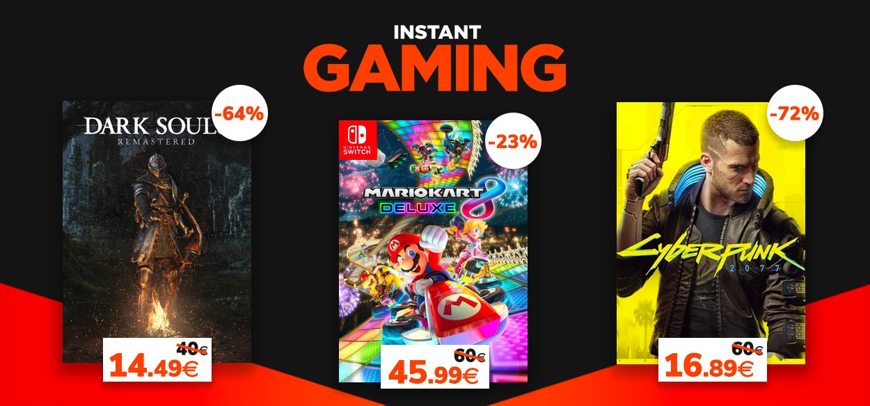 Black Friday Instant Gaming: nuovi titoli in offerta come Mario Kart 8 Deluxe e Cyberpunk 2077